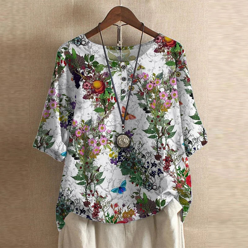 Anya™ | Retro-geïnspireerde Blouse