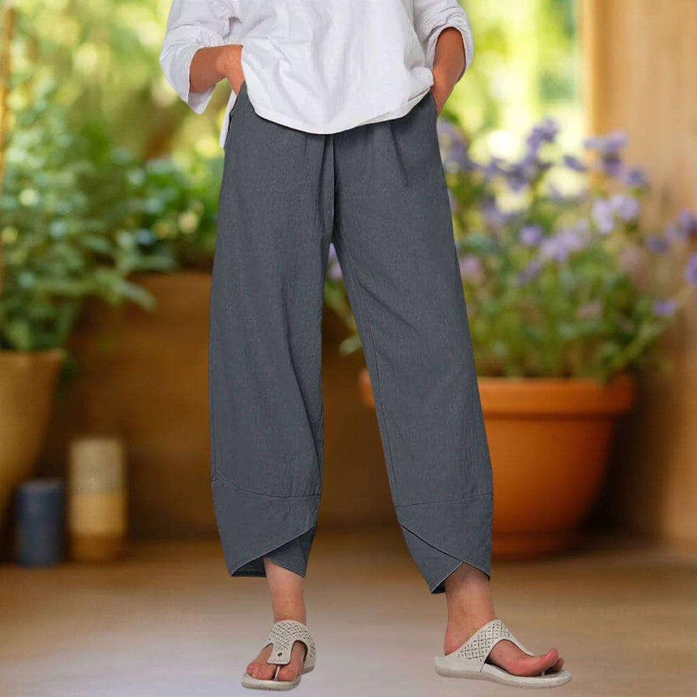 Indra | Brede-Pijpen Harem Broek