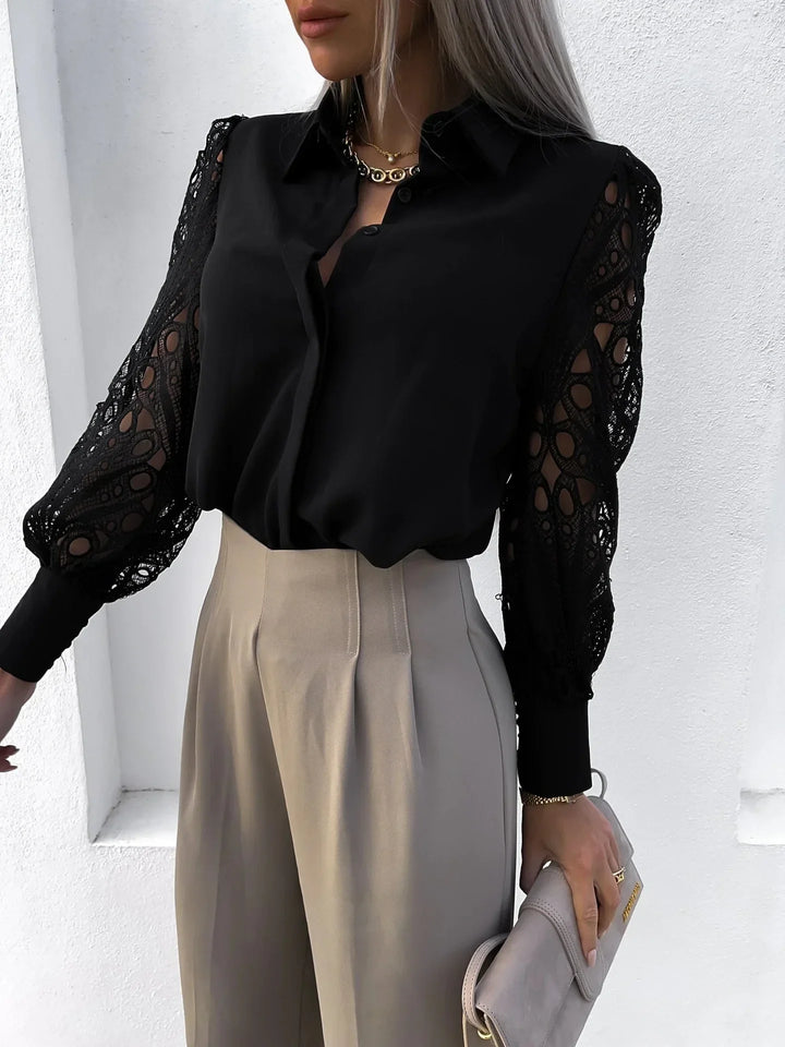 Lily™ | Verfijnde Blouse met Exquise Mouwen