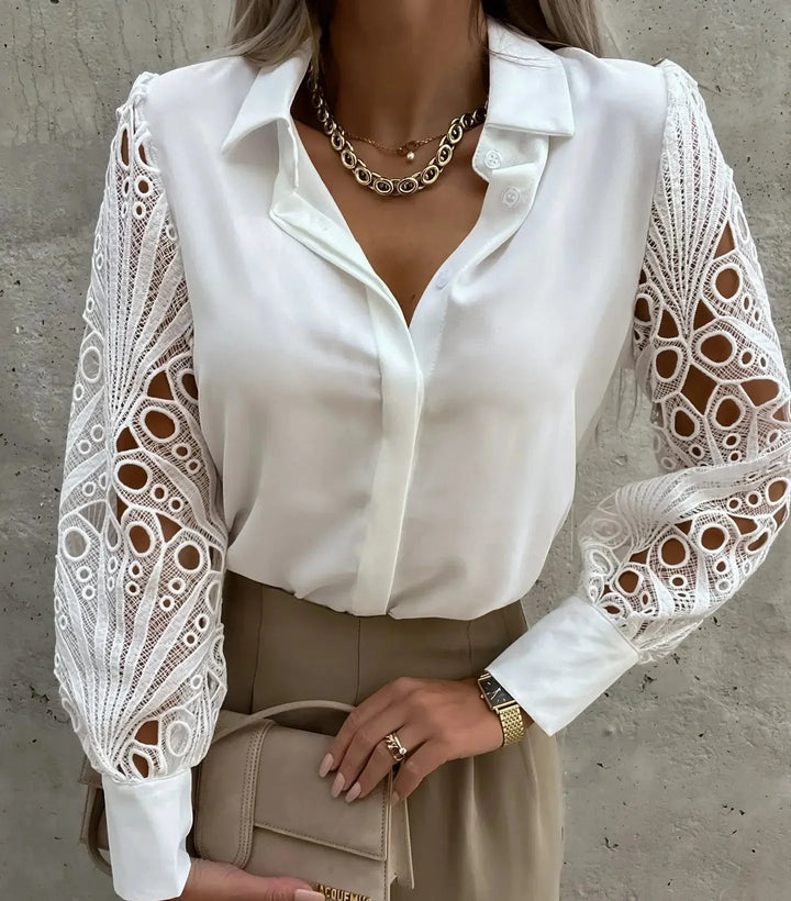 Lily™ | Verfijnde Blouse met Exquise Mouwen