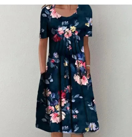Vivi™ - Bloemen Pocket Mini Jurk