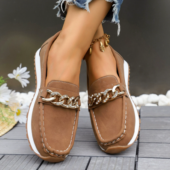 Elle - Diamant Gesp Loafers