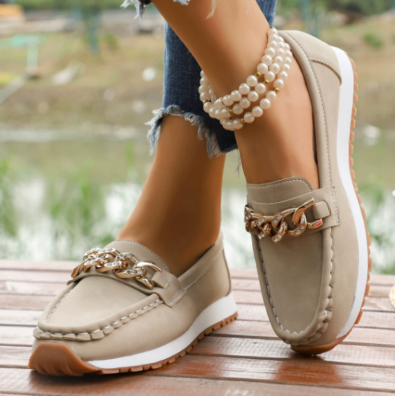 Elle - Diamant Gesp Loafers
