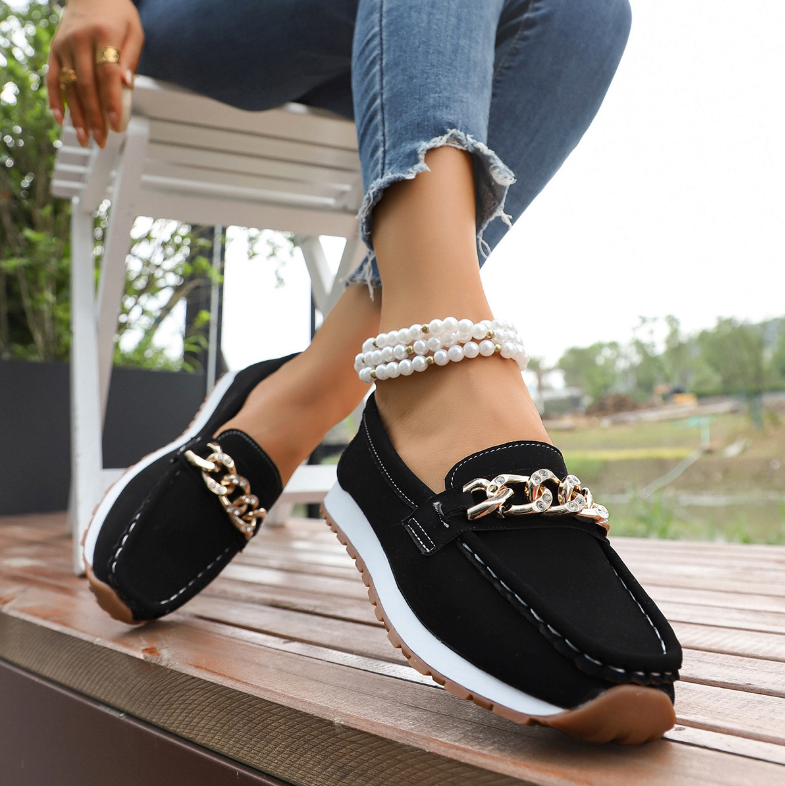 Elle - Diamant Gesp Loafers