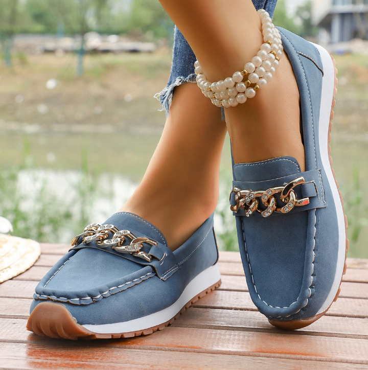 Elle - Diamant Gesp Loafers