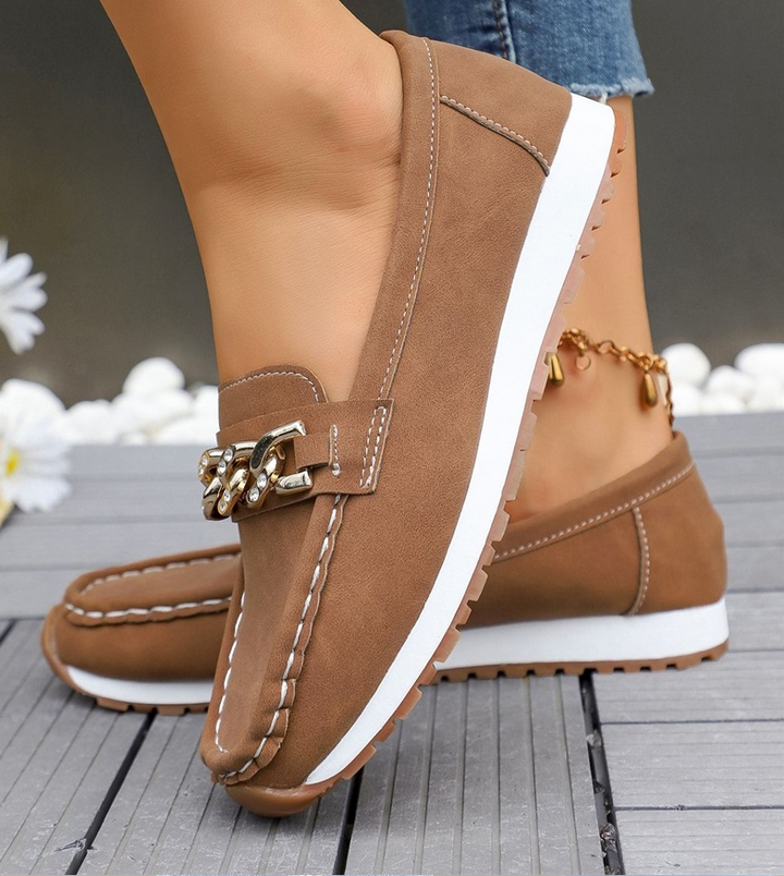 Elle - Diamant Gesp Loafers