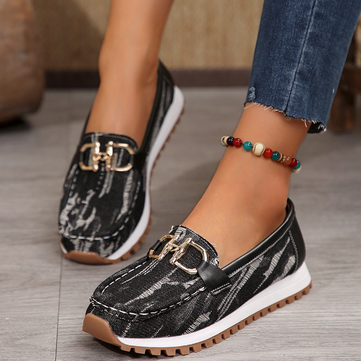 Eliza - Hybride Gesp Loafers