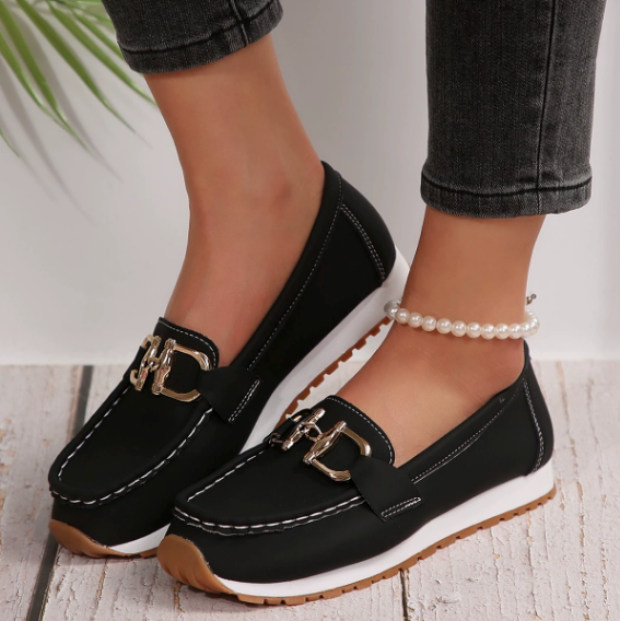 Estelle - Kleurrijke Gespschoenen