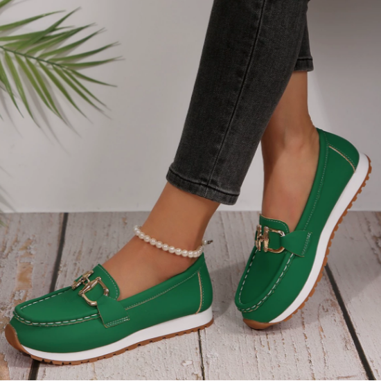 Estelle - Kleurrijke Gespschoenen