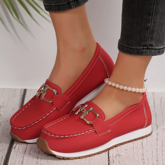 Estelle - Kleurrijke Gespschoenen