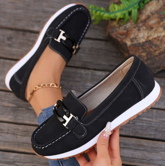 Emily - Verbonden Chain Loafers