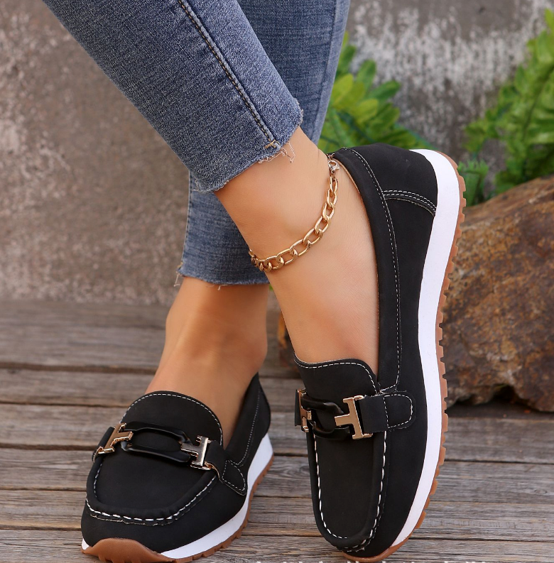 Emily - Verbonden Chain Loafers