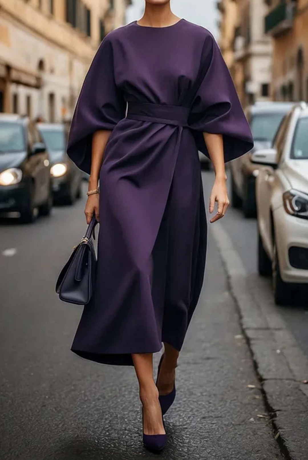 Wendy™ | Elegante Jurk met Lantaenmouwen