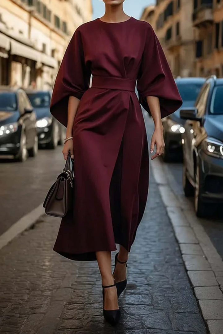 Wendy™ | Elegante Jurk met Lantaenmouwen