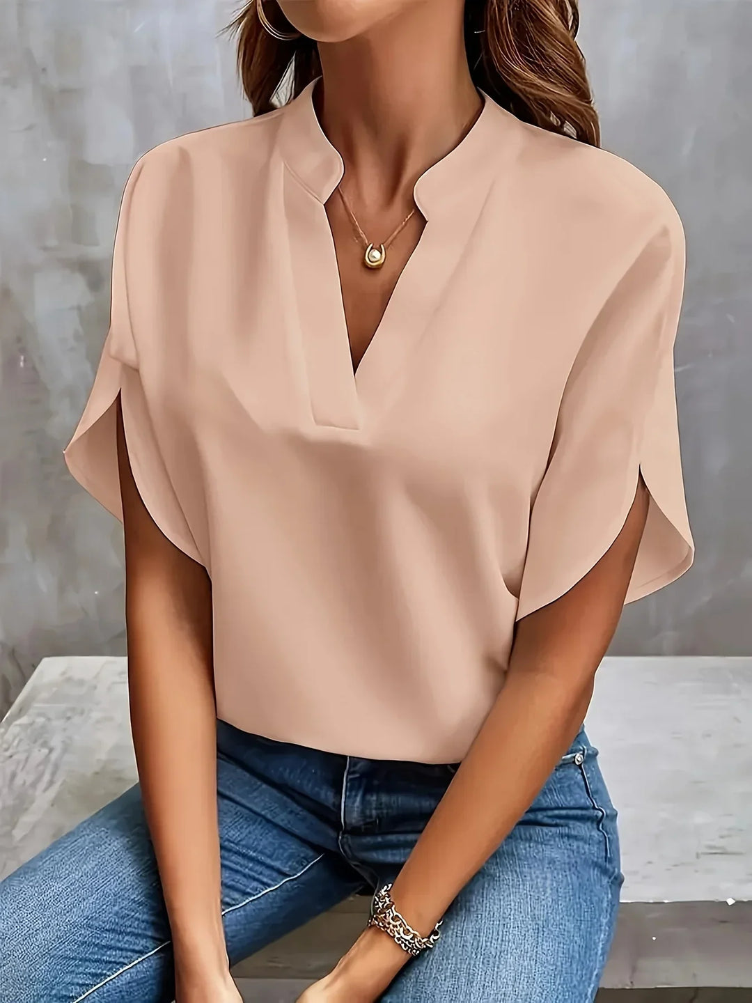 Thalia™ | Verfijnde Blouse met Tailored Design