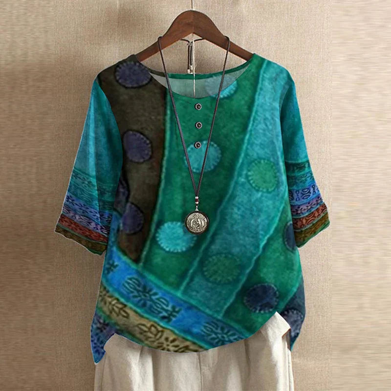 Anya™ | Retro-geïnspireerde Blouse