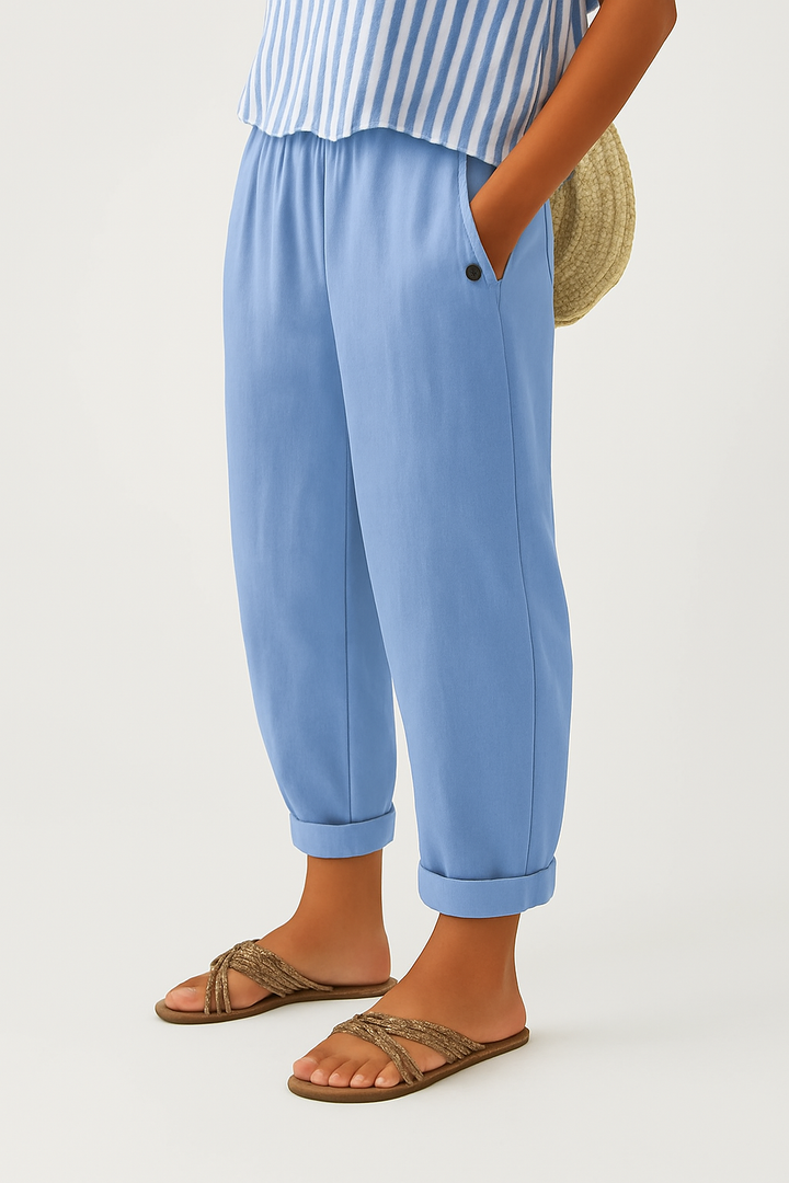 Marleen | Tijdloze Effen Broek