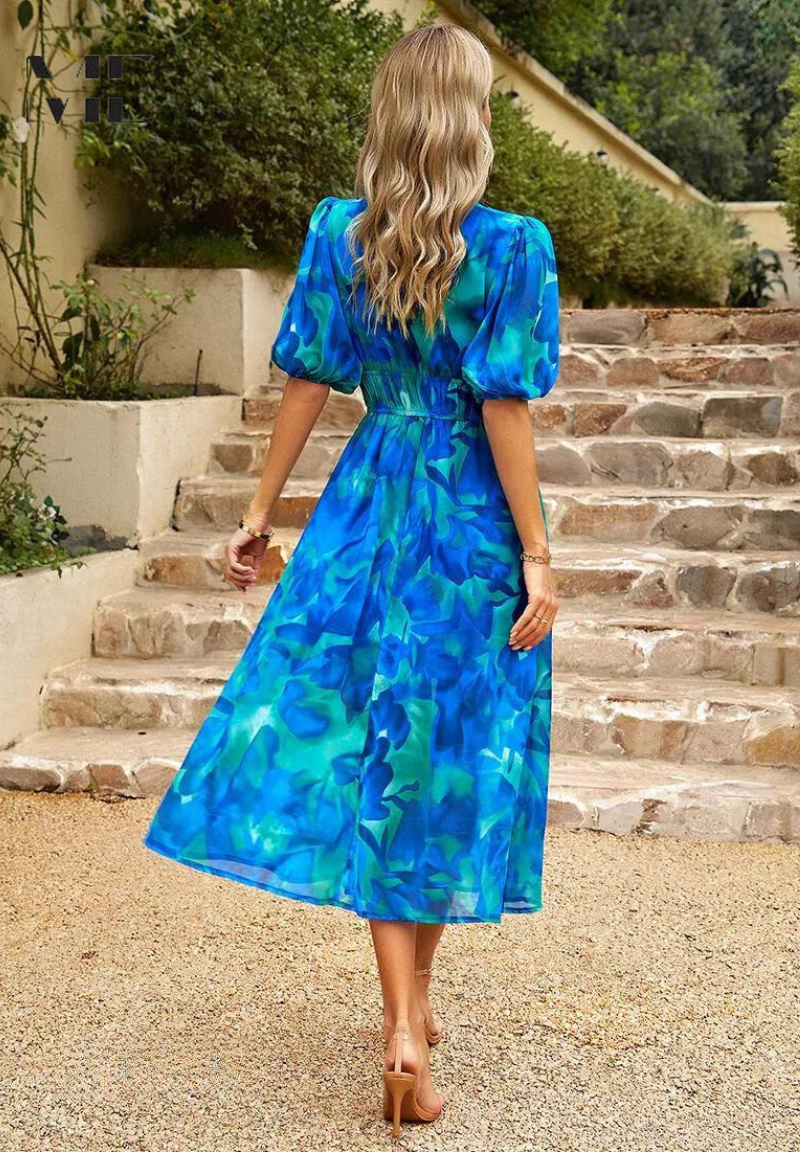 Monica™ | Elegante Bloemenjurk
