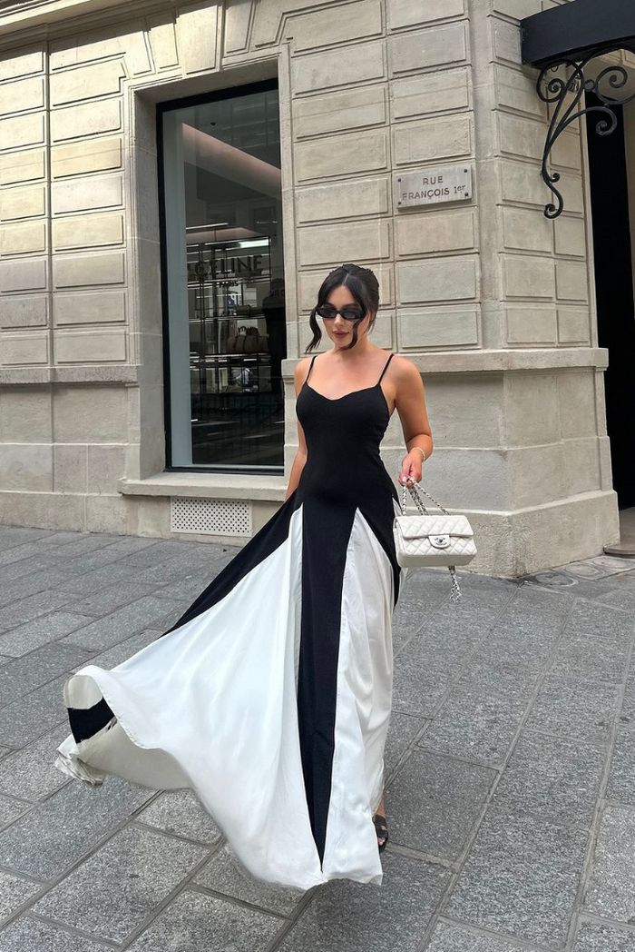 Faye | Dames Bruiloft Gast Kanten Maxi Jurk