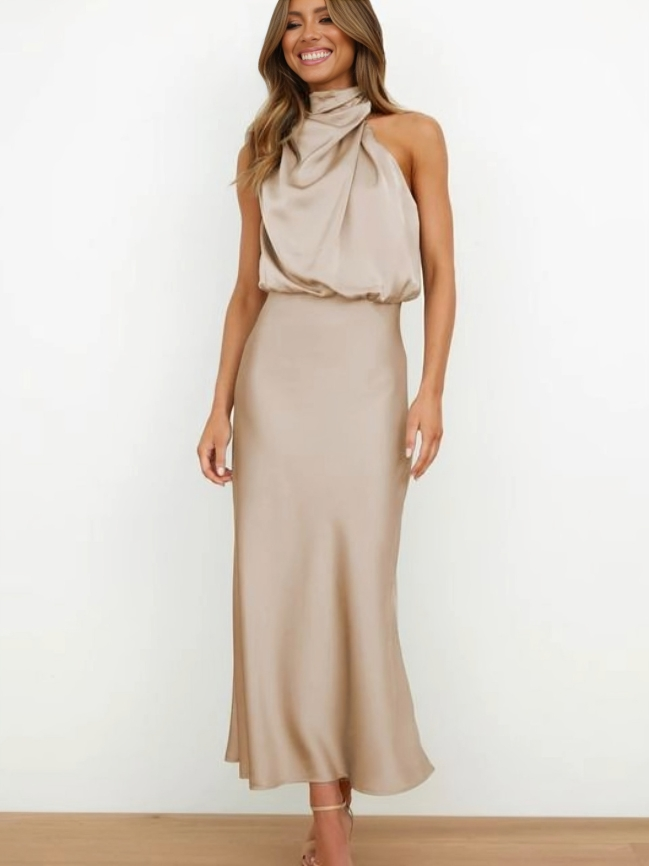 Mariana™ | Elegante Halter Avondjurk
