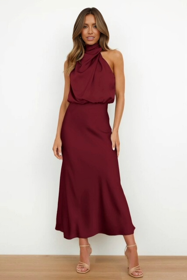 Mariana™ | Elegante Halter Avondjurk