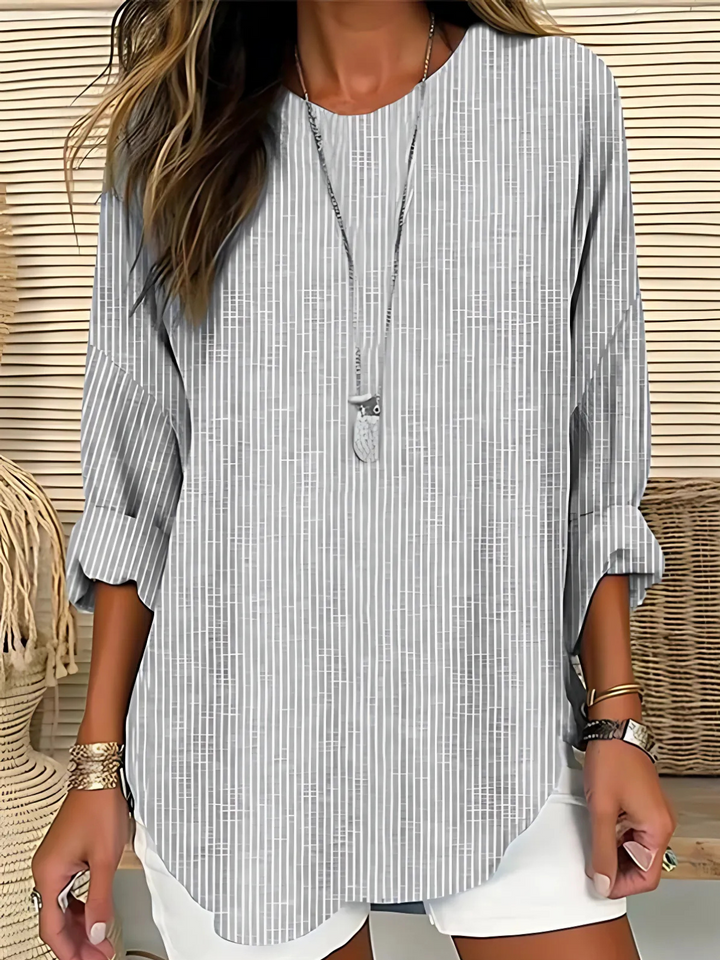 Cecilia™ | Trendy Gestreepte Blouse