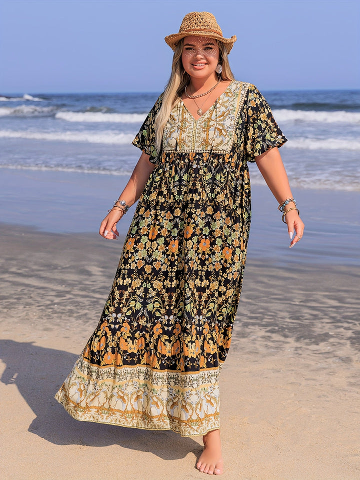 Isla™ - Boho Viscose Pocket Dress
