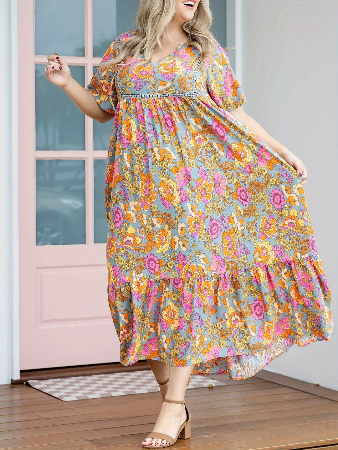 Isla™ - Boho Viscose Pocket Dress