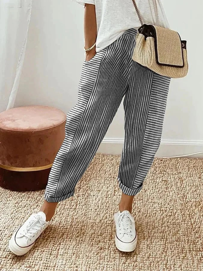 Holly™ | Gestreepte Broek