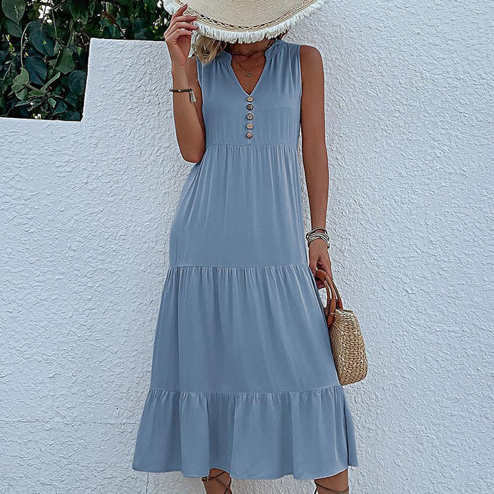 Naomi | Elegante V-hals Jurken