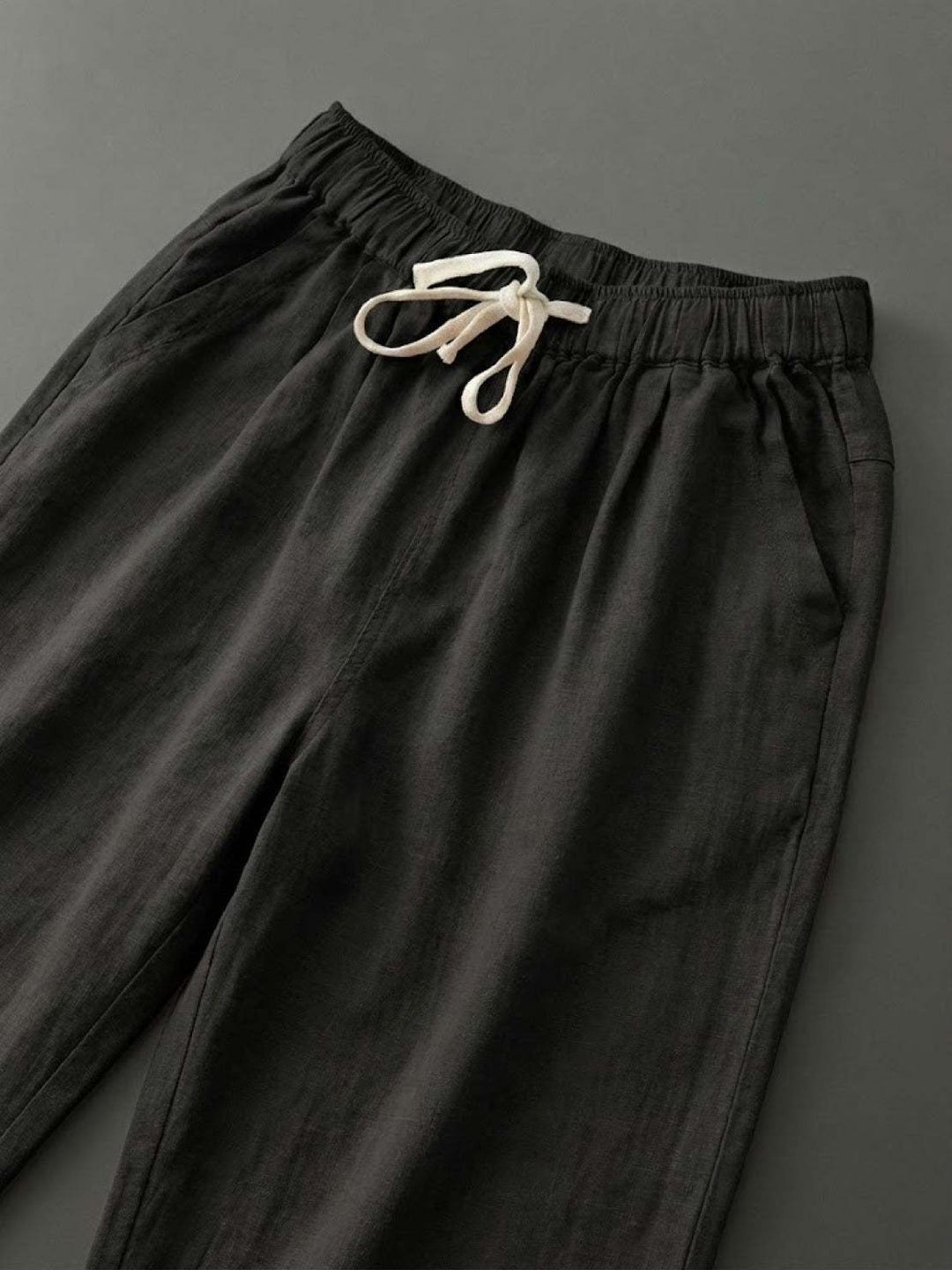 Harper | Dames Casual Touwsluiting Rechte Pantalon