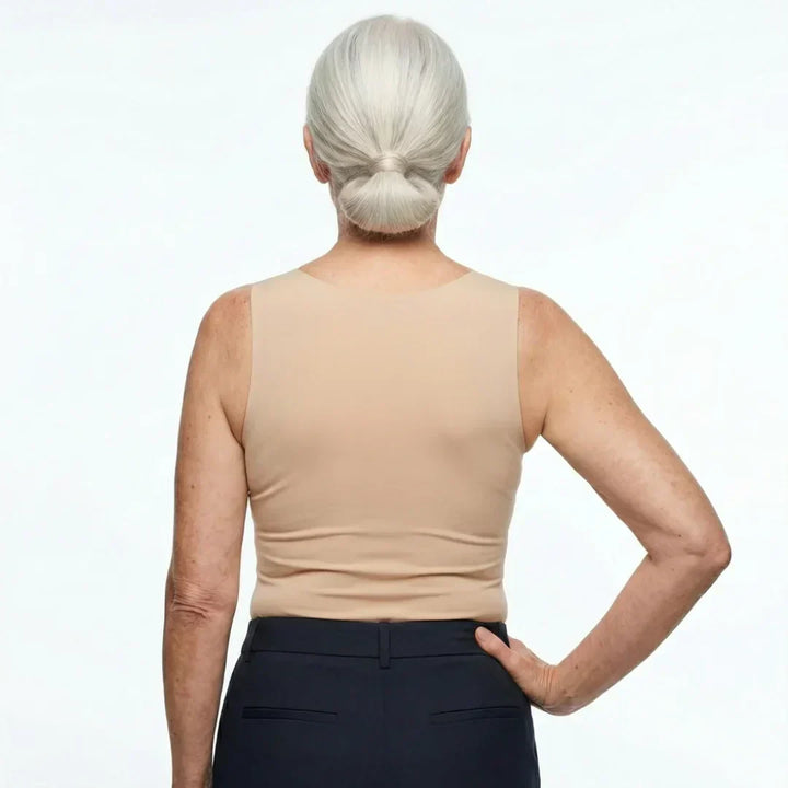 Calista | Dames Tanktop met Vierkante Hals en Ingebouwde Beha