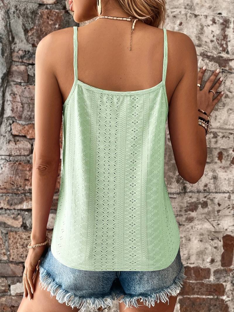 Celeste | Dames V-Hals Geborduurde Camisole