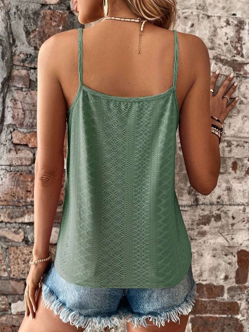 Celeste | Dames V-Hals Geborduurde Camisole