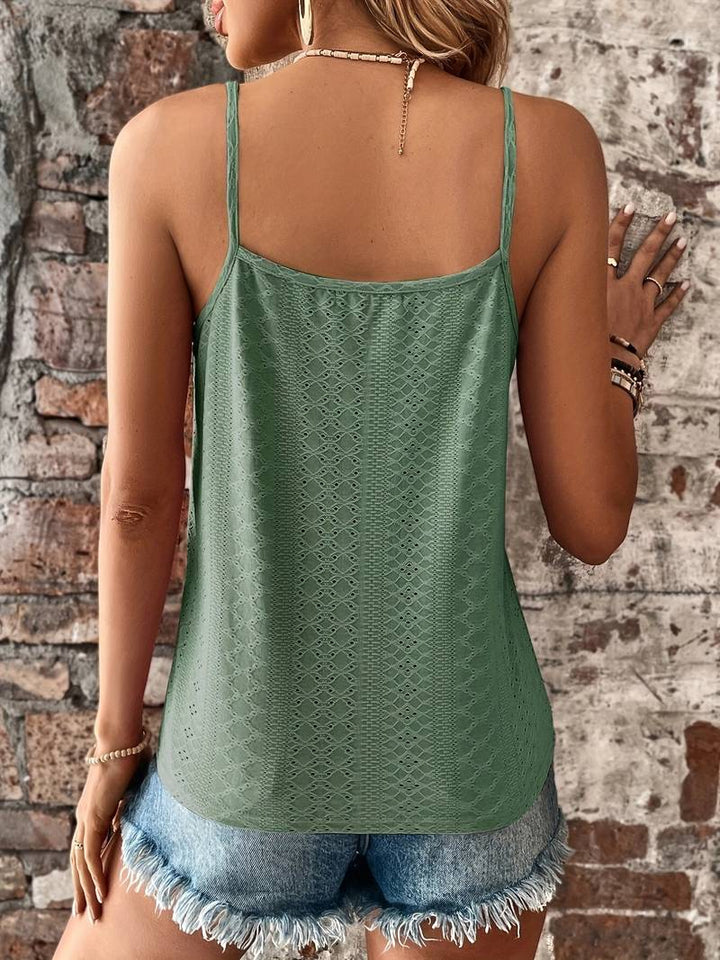 Celeste | Dames V-Hals Geborduurde Camisole