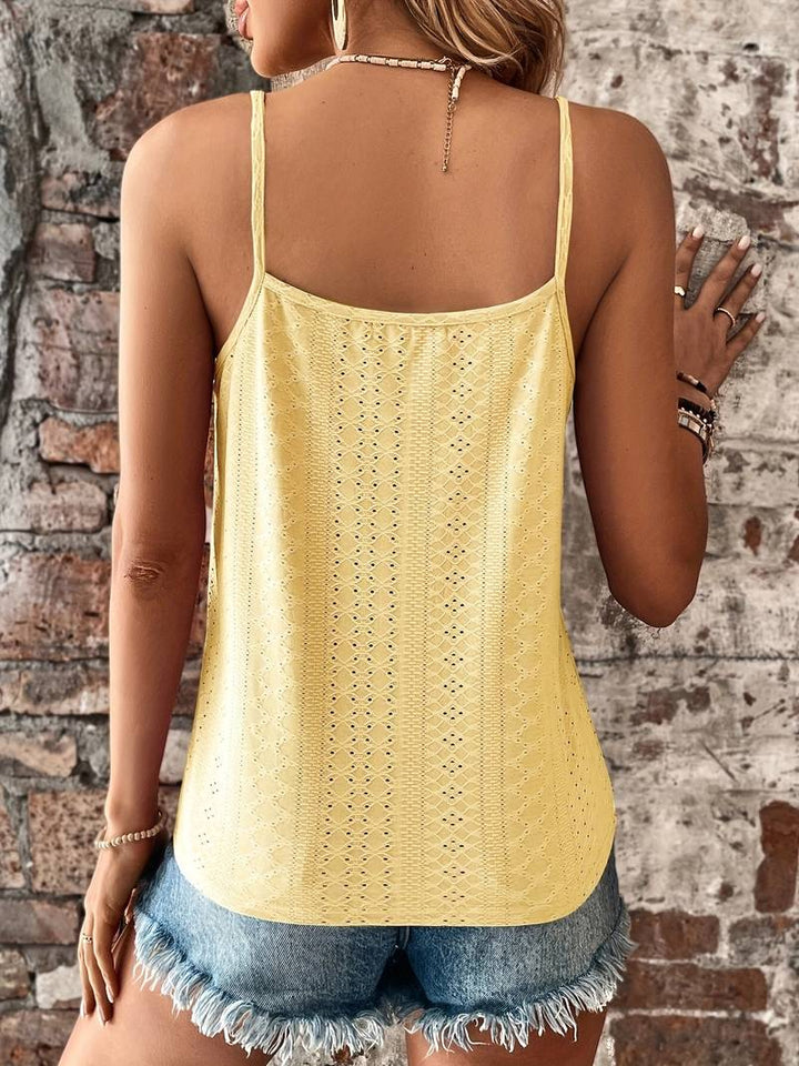 Celeste | Dames V-Hals Geborduurde Camisole