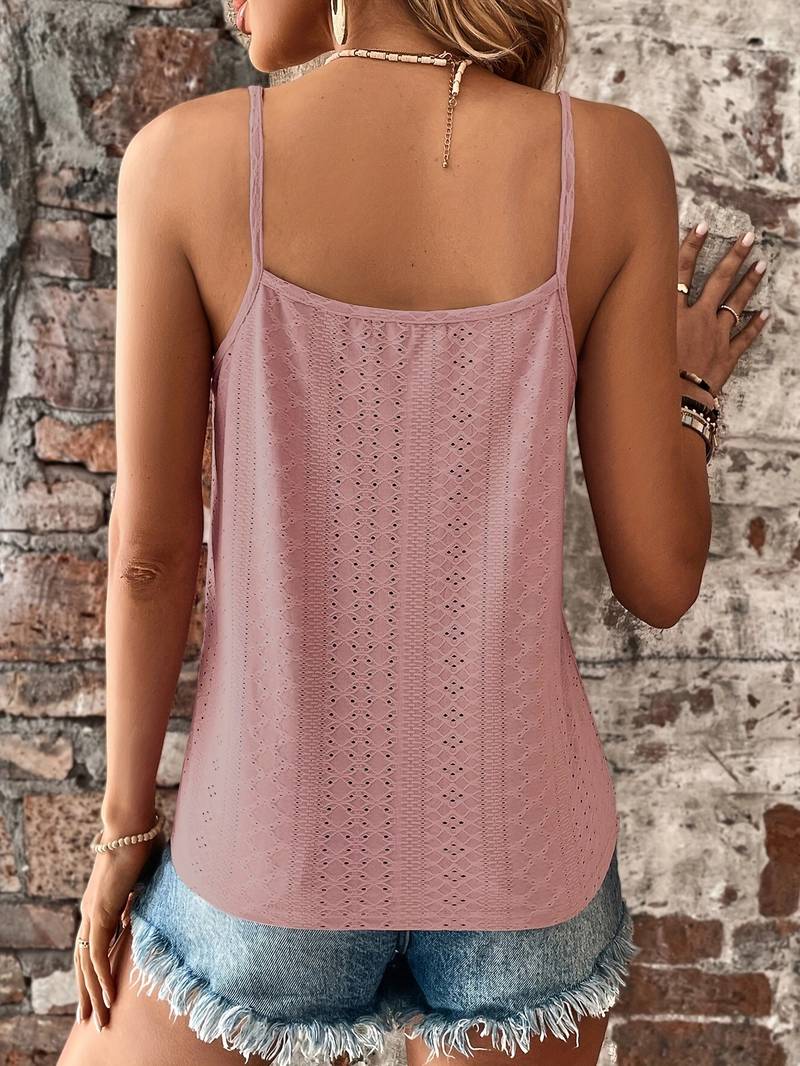Celeste | Dames V-Hals Geborduurde Camisole