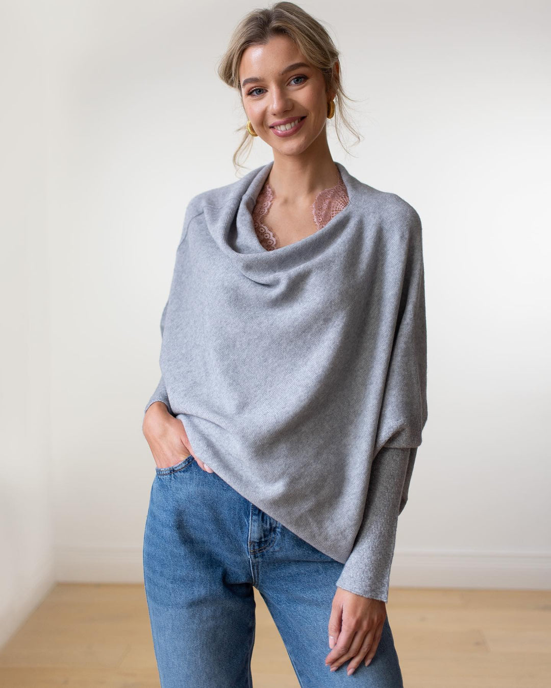 Celestina | Dames Off Shoulder Lange Mouwen Trui