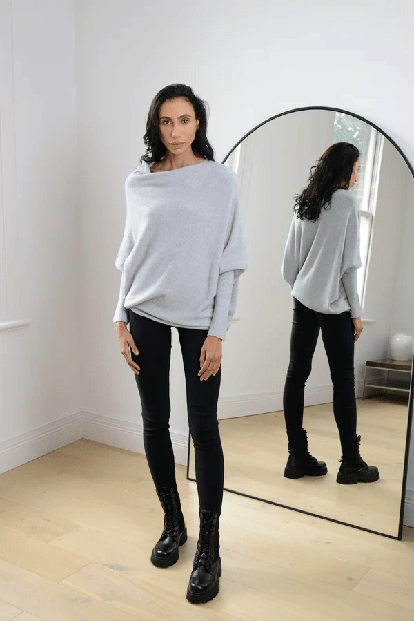 Celestina | Dames Off Shoulder Lange Mouwen Trui