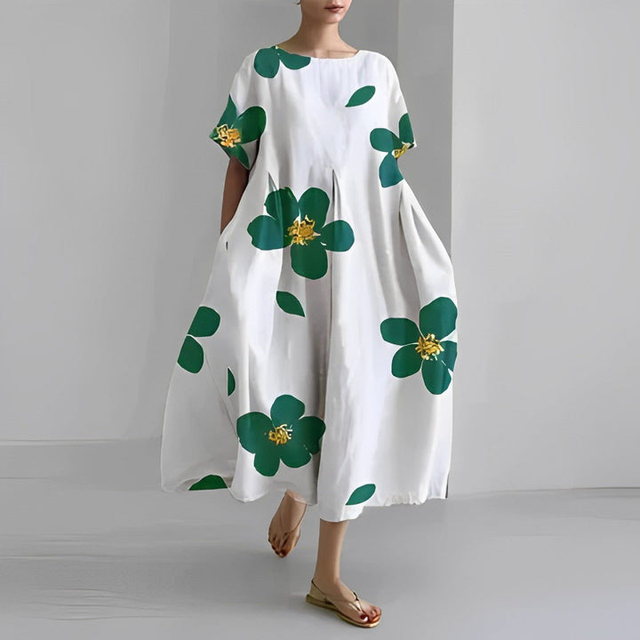 Claire | Boheemse Bloemenprint Jurk