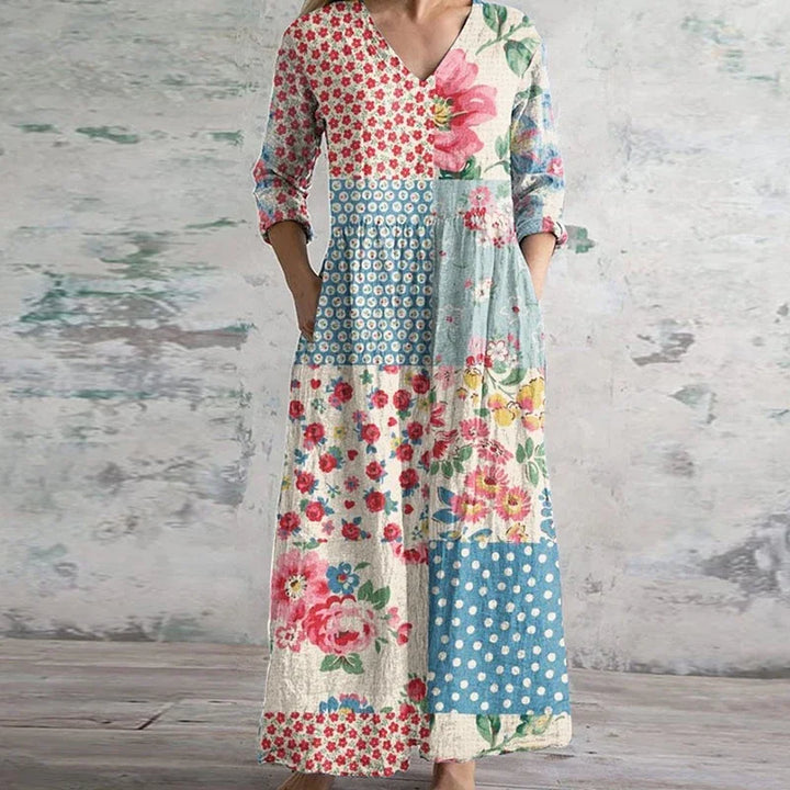 Kristen™ | Elegante Retro Maxi Jurk