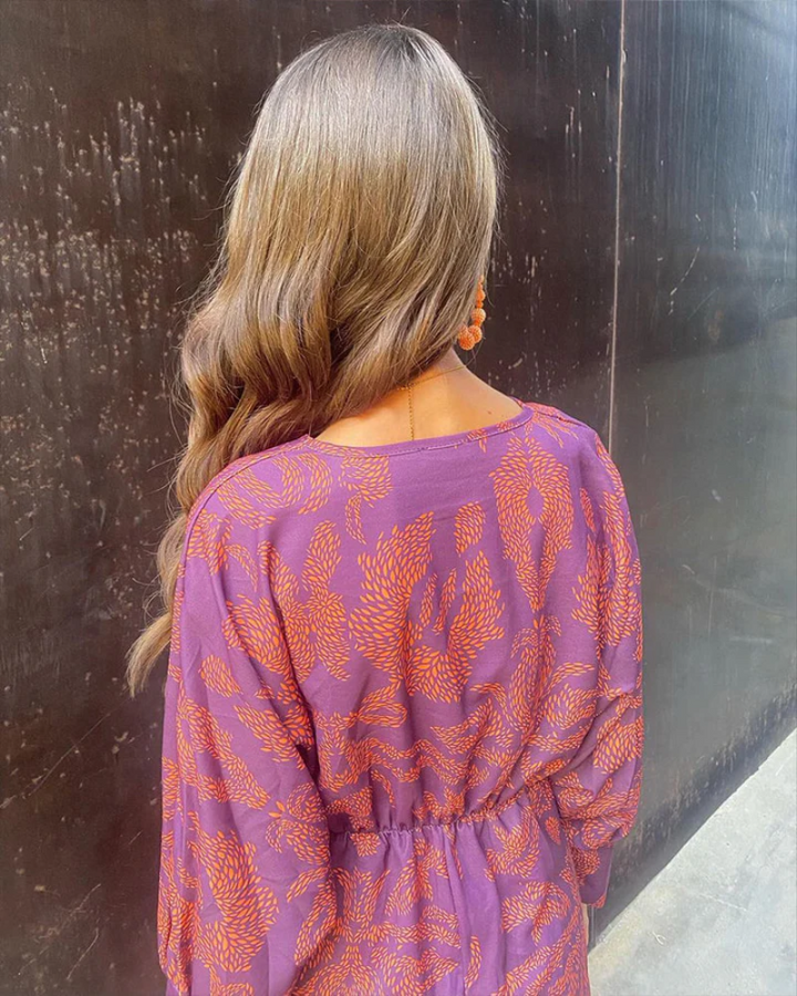 Julie™ | Dames Lange Mouwen Maxi Jurk