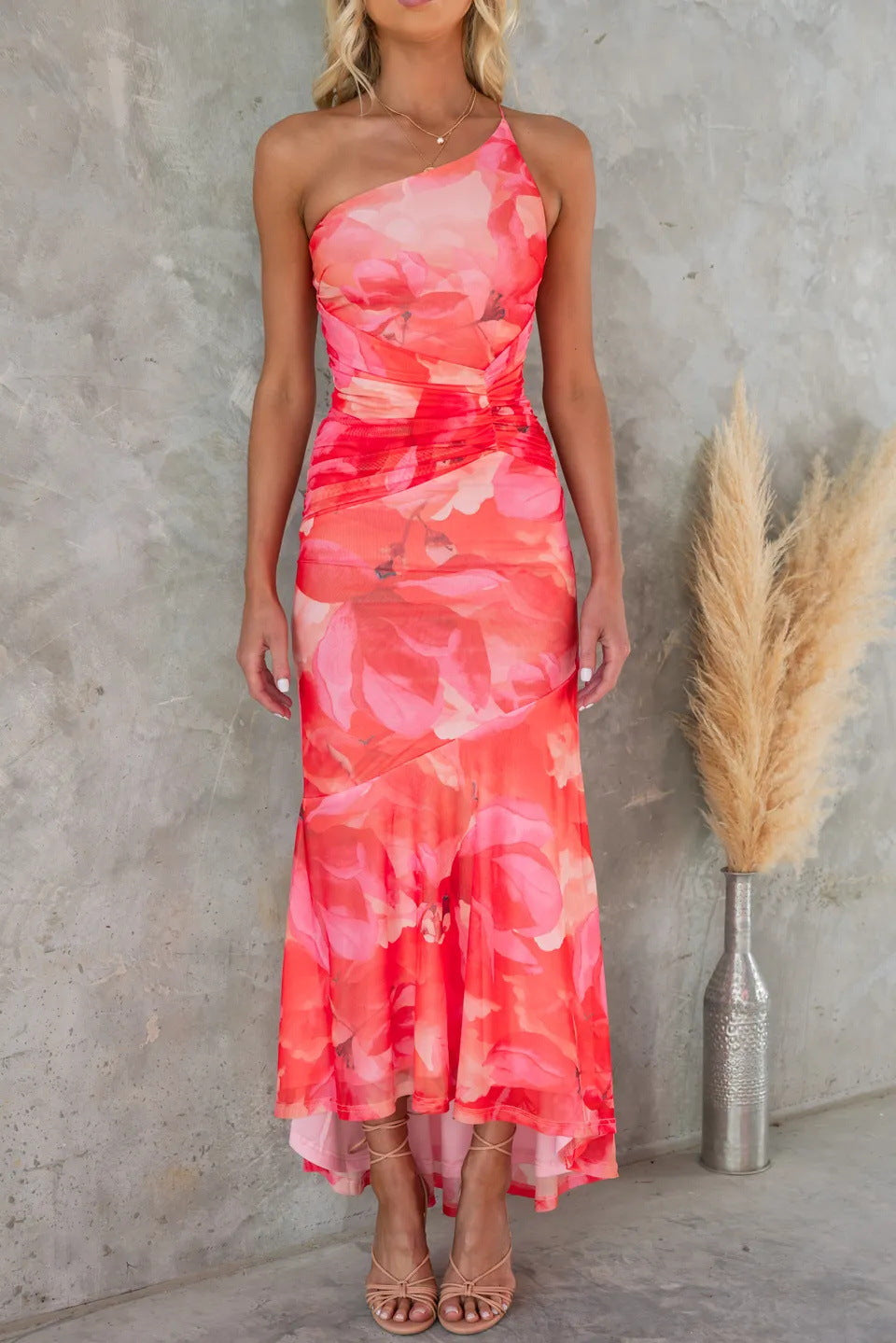 Solange | Dames Bruiloft Gast Bloemenjurk