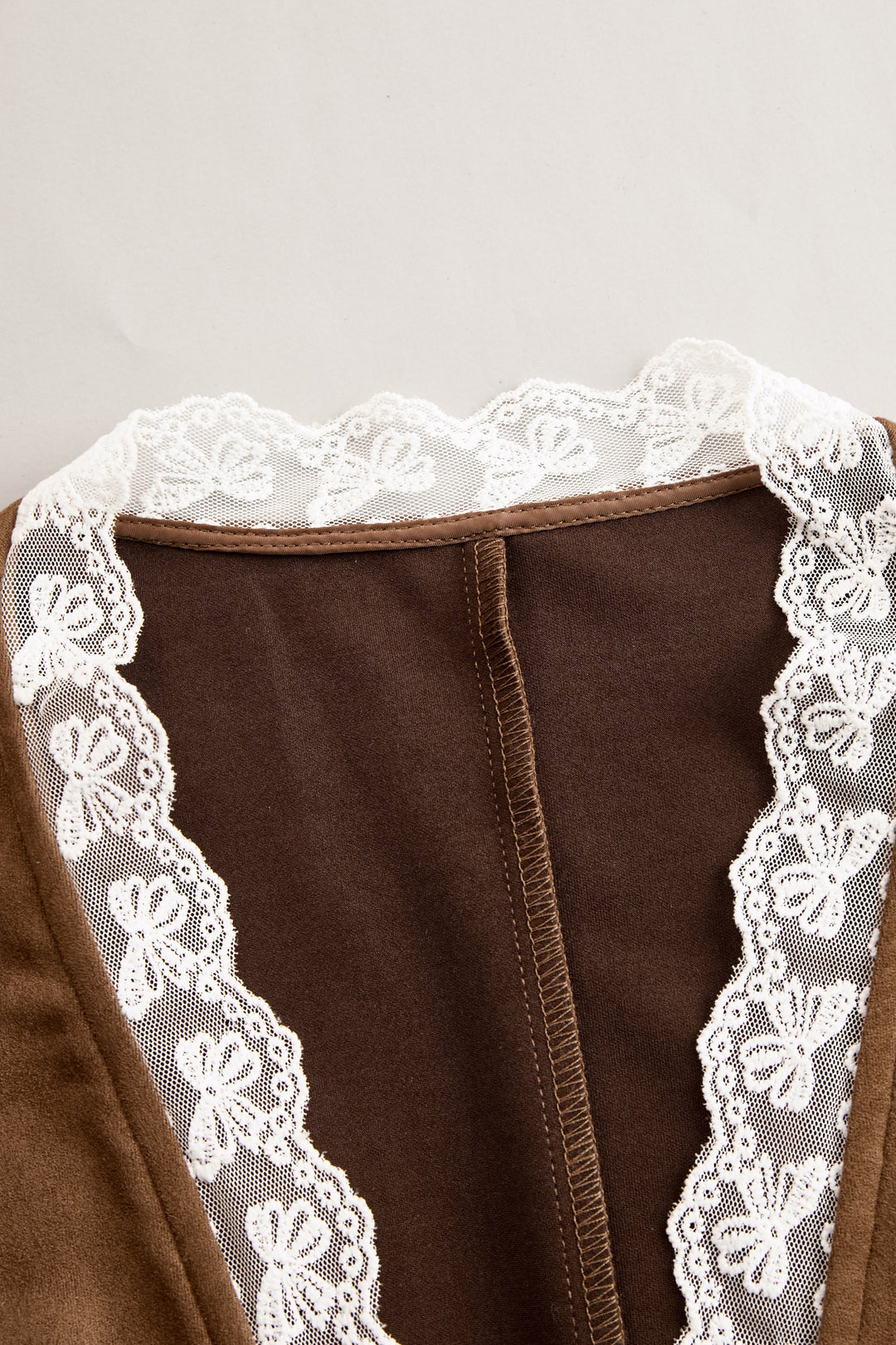 Elowen | Dames Western Kanten Blouse met Lange Mouwen