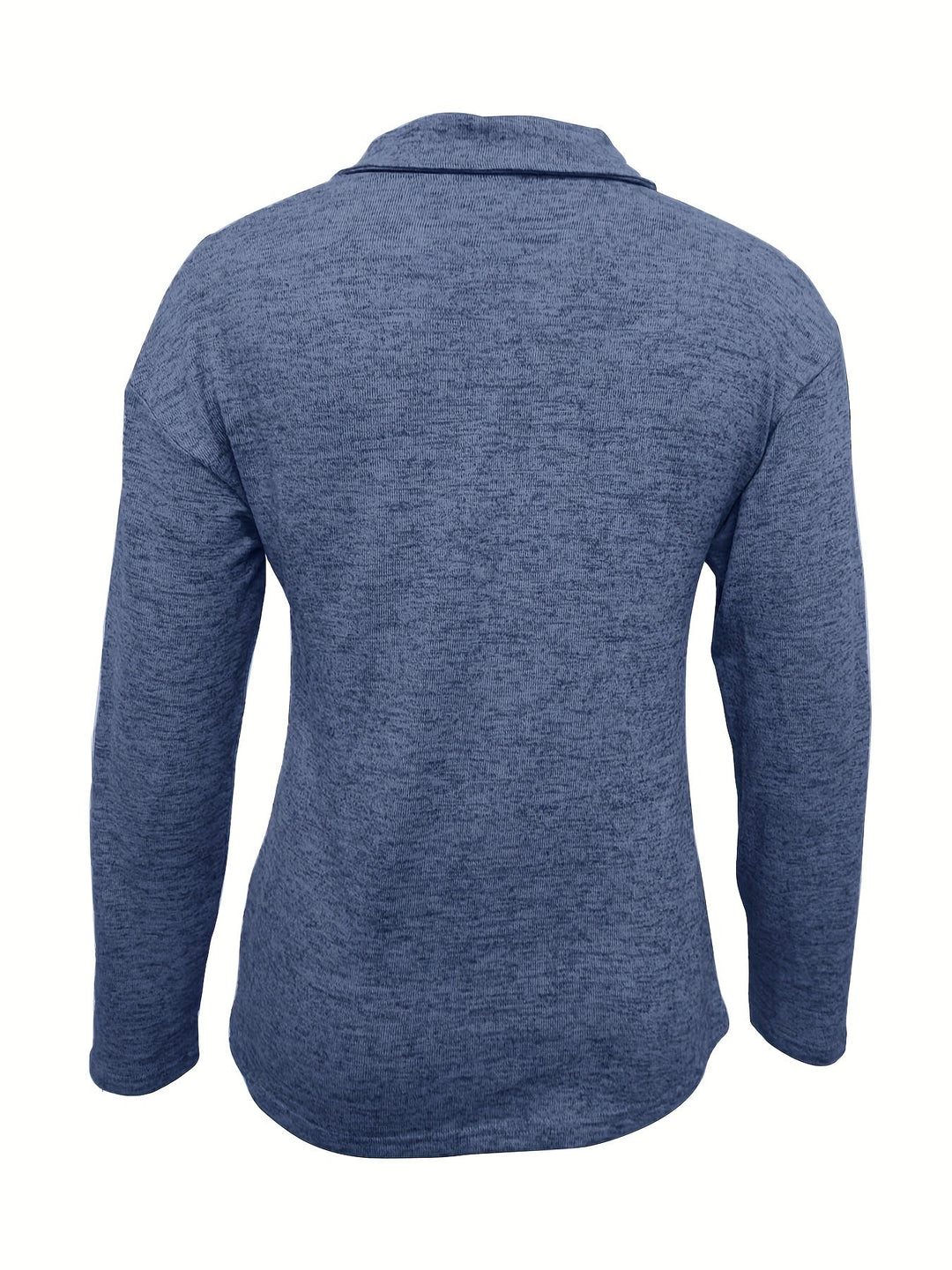 Quinn | Dames Half Zip Pullover Lange Mouw Casual Top