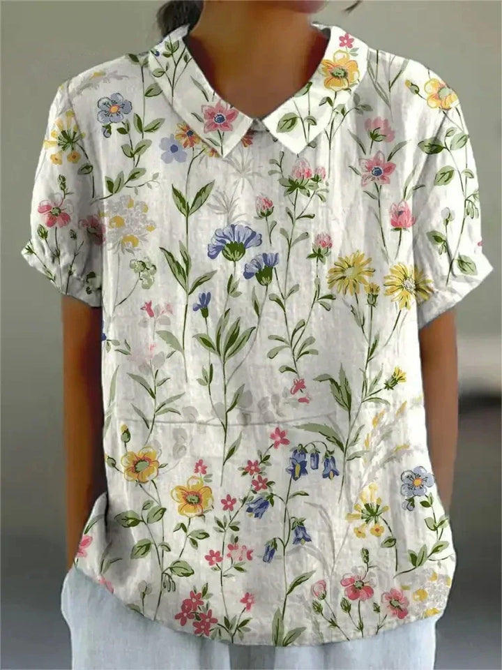 Nancy™ | Bloemen Shirt