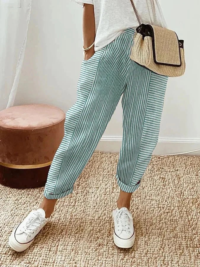 Holly™ | Gestreepte Broek