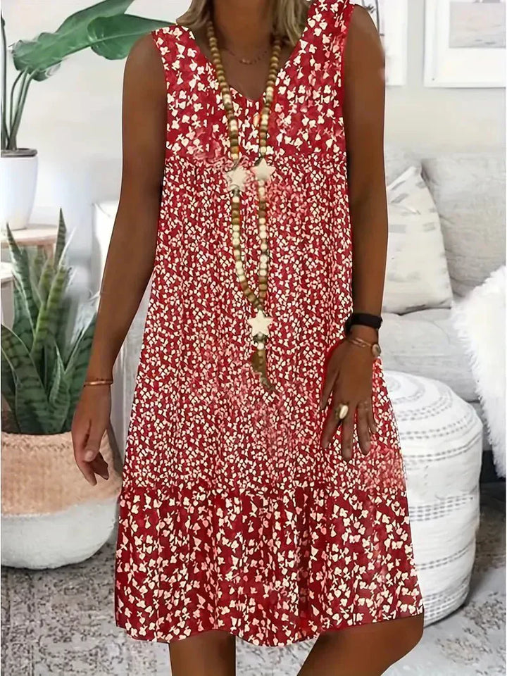 Gwen | Chic Mouwloos Zomerjurk
