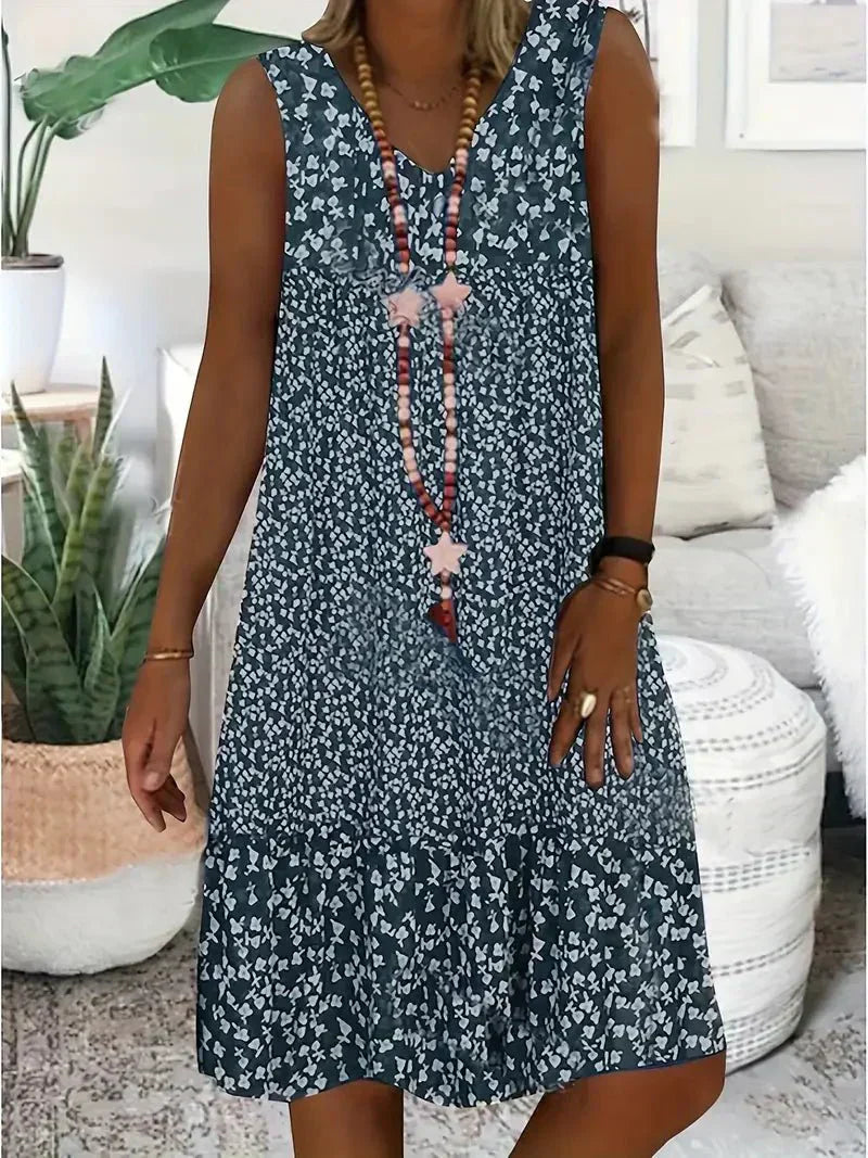 Gwen | Chic Mouwloos Zomerjurk