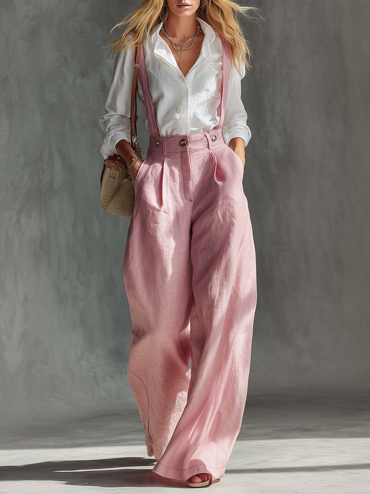 Gwendolyn | Dames Ruime Pijpen Draagbare Overalls